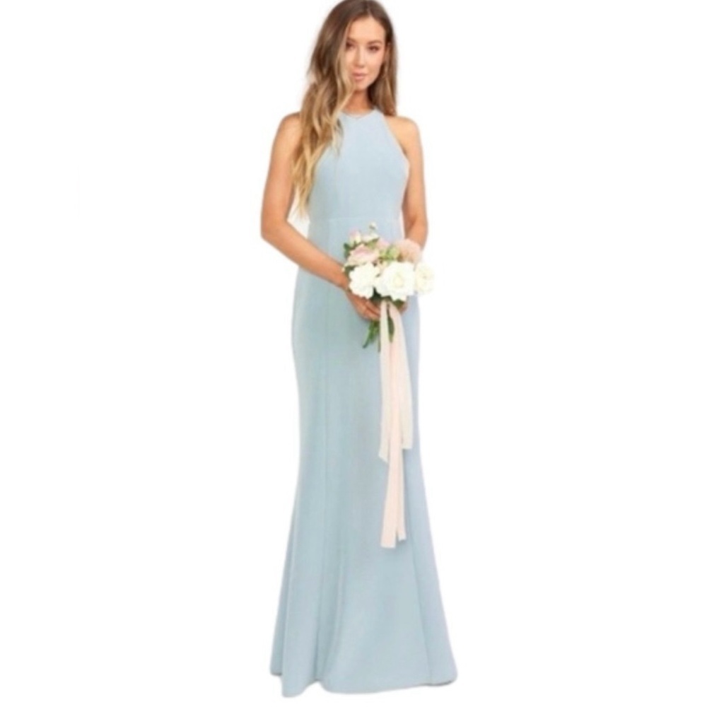 CLEAROUT! Show Me Your Mumu Chicago High Neck Gown